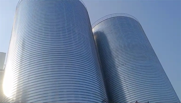 昭阳2座混凝土高架卷板仓